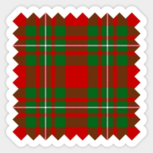 Clan Gregor Tartan Sticker